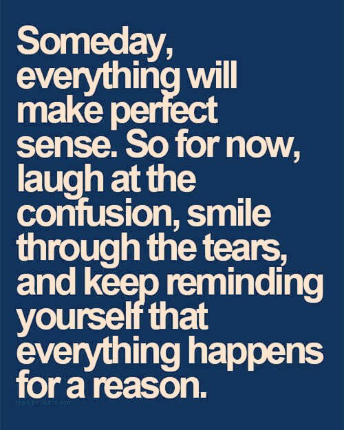 EVerything will make perfect sense